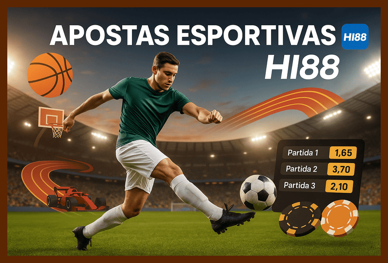 Aposte em apostas esportivas no cassino online HI88