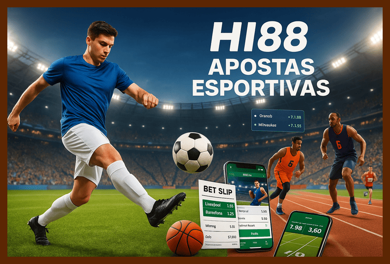 Apostas esportivas no cassino online HI88