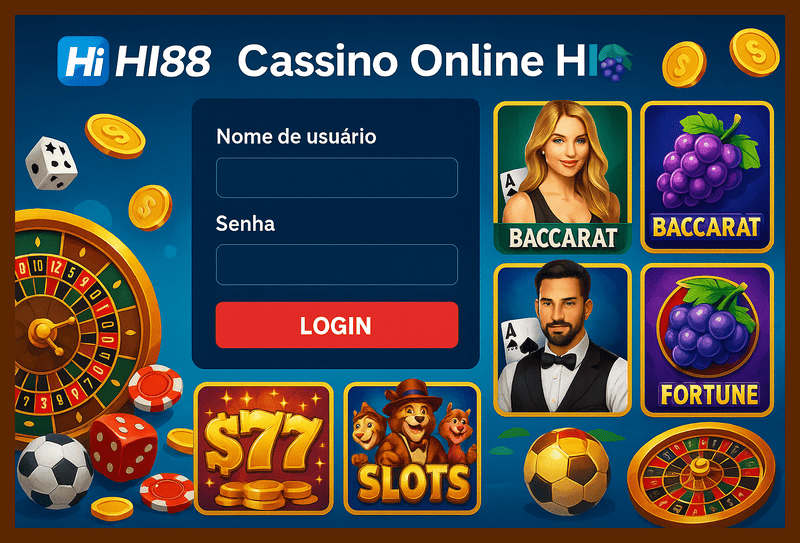 Criar uma nova Conta no plataforma HI88